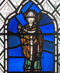 St Edmund of Abingdon who was born at circa in 1174 was a 13th-century Archbishop of Canterbury in England. He became a respected lecturer in mathematics at the Universities of Paris and Oxford.